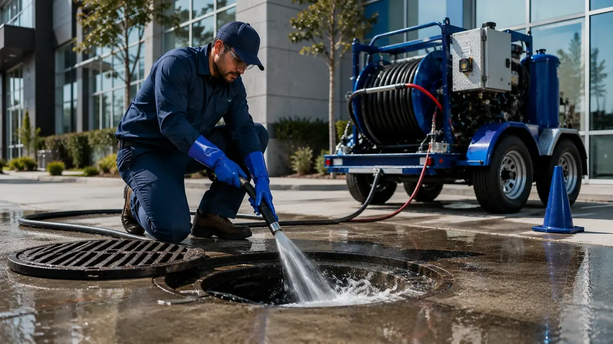 Commercial Hydro Jet Drain Cleaning in Salinas