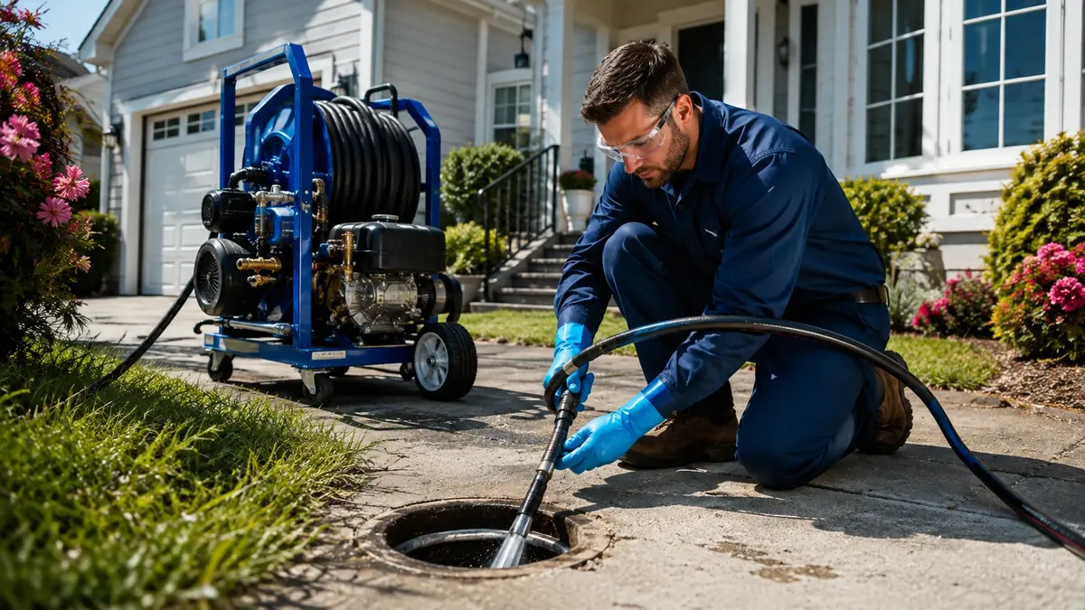 Residential Hydro Jet Drain Cleaning in Salinas